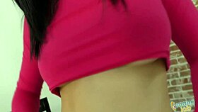 i'm watching teen ariana marie give a teasing pov handjob