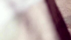 hey, watch my wife stroke herself before getting pounded hard?