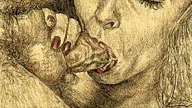 vintage erotic illustration