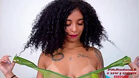 Ariella Ferraz lets me eat her ass instead