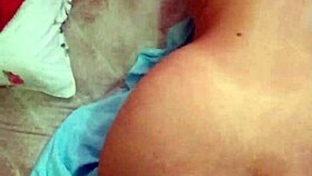 hot bitch orgasms from double vaginal and anal fisting