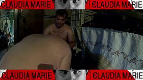 Fat girl and gay friend get naughty at parents' house 😈