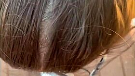 Stopped At The Park To Video My Slut Wife Fuck Her In My Man Cave After