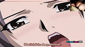 horny stepmom fucks stepson secretly in hentai taboo fun