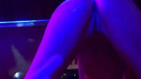 Sexy Lapdance Turns Into Clothes Ripped Orgy On Public Stage