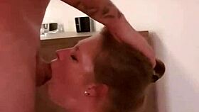 i saw this hot milf givng extrem deepthroat and its so sloppy and tied up