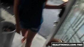 Realitykings features street blowjobs with ruby steele and tyler steel rubbing