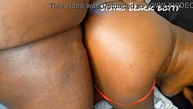 I surprised her by pulling her panties and cumming