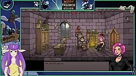 check out these big tits in the witch trainer game