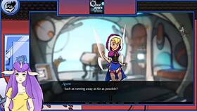 i'm watching this hentai princess with big tits and blonde hair get sexy in part 10