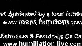 you've got the smallest cock on earth, and she's dominating you in this pov femdom session