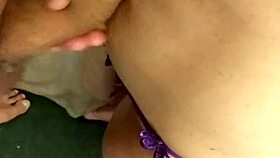 bellyjob and blowjob from my wife