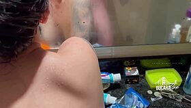 Katty Blake boldly fucks in the bathroom with intense creampie