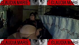 Fat girl and gay friend get naughty at parents' house 😈