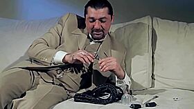 When The Rich Man Craves Control, The Submissive 18+ Whore Endures Brutal Deepthroat And Face Fucking With Monster Cock