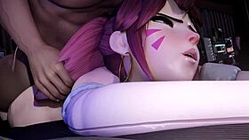 Overwatch SFM compilation part 6 featuring 3D cartoon anime.