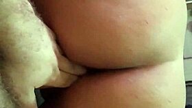 hot bitch orgasms from double vaginal and anal fisting