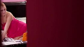 step webcam show on summer day