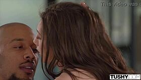 I, the insatiable influencer maya, got dped by my roommates with cum