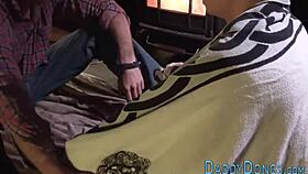 Twink's tight ass brutally stretched bareback.