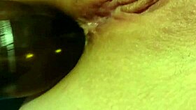 Honey, can you insert that bottle in my ass?