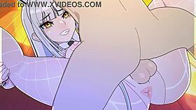 Noir's Bedtime Turns into Wild Nikke Hentai!