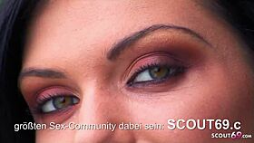 Sexy milf Roxy Panther gets picked up for amateur anal orgy in hotel