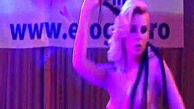 Sexy Lapdance Turns Into Clothes Ripped Orgy On Public Stage