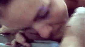 Why does ugly pregnant bitch give sloppy blowjobs?