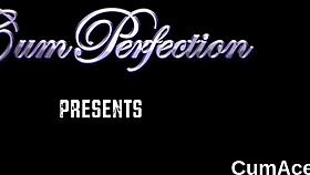 dude, this randy model swallows every cum load on her face