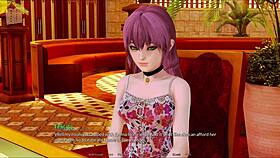 hey, check out this harem hotel game with anime hentai action