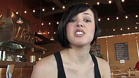 Brunette's Thrilling Nude Exposure