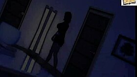 being a dik chick route 29 exploring isabella's house after night out 😏