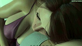 Pervert Romancing Slutty Stepmom In 3D Hentai?