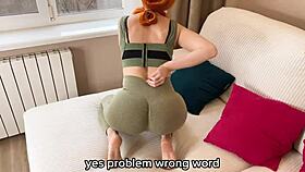 Russian Stepson Fucks Stepmom in Spontaneous Missionary Massage Session