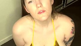 look down at my huge tits and big ass