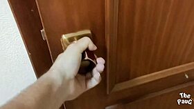 Latina Neighbor Sucking Cock In Homemade Doggy Quickie