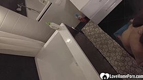 Neighbor Gives Deepthroat Blowjob Eagerly