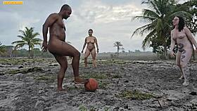 Beautiful Gay Guy Giving Blowjob And Creampie In Forest