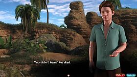 in treasure of nadia, sexy milf massages my cock