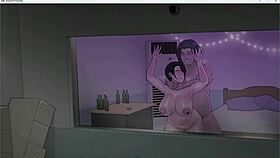 Scenes from Tenants of the Dead hentai game