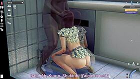 spy and fuck in the toilet, what happens next?