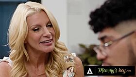 Stepson Shocked as Milf Brittany Andrews Uses Him for Erotic Novella Deepthroat Fantasy