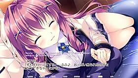 hime and otome in love route scene with subtitles