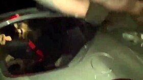 Excited Teen Joins Friends for Public Car Orgy Without Condoms