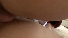 i'm loving this sensational ass and pussy fucking with the teen japanese babe, creampie included