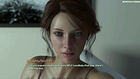 Pervert Romancing Slutty Stepmom In 3D Hentai?