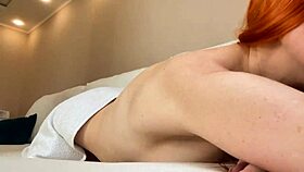 Russian Stepson Fucks Stepmom in Spontaneous Missionary Massage Session