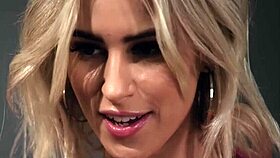 Specific Kiara Cole Seduces Blonde Teacher With Short Hair For Forbidden Office Blowjob