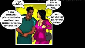 i'm watching savita bhabhi videos, episode 30, it's a sexy indian cartoon.